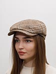 Кепка WIGENS арт. 101966 NEWSBOY CLASSIC CAP (коричневый)